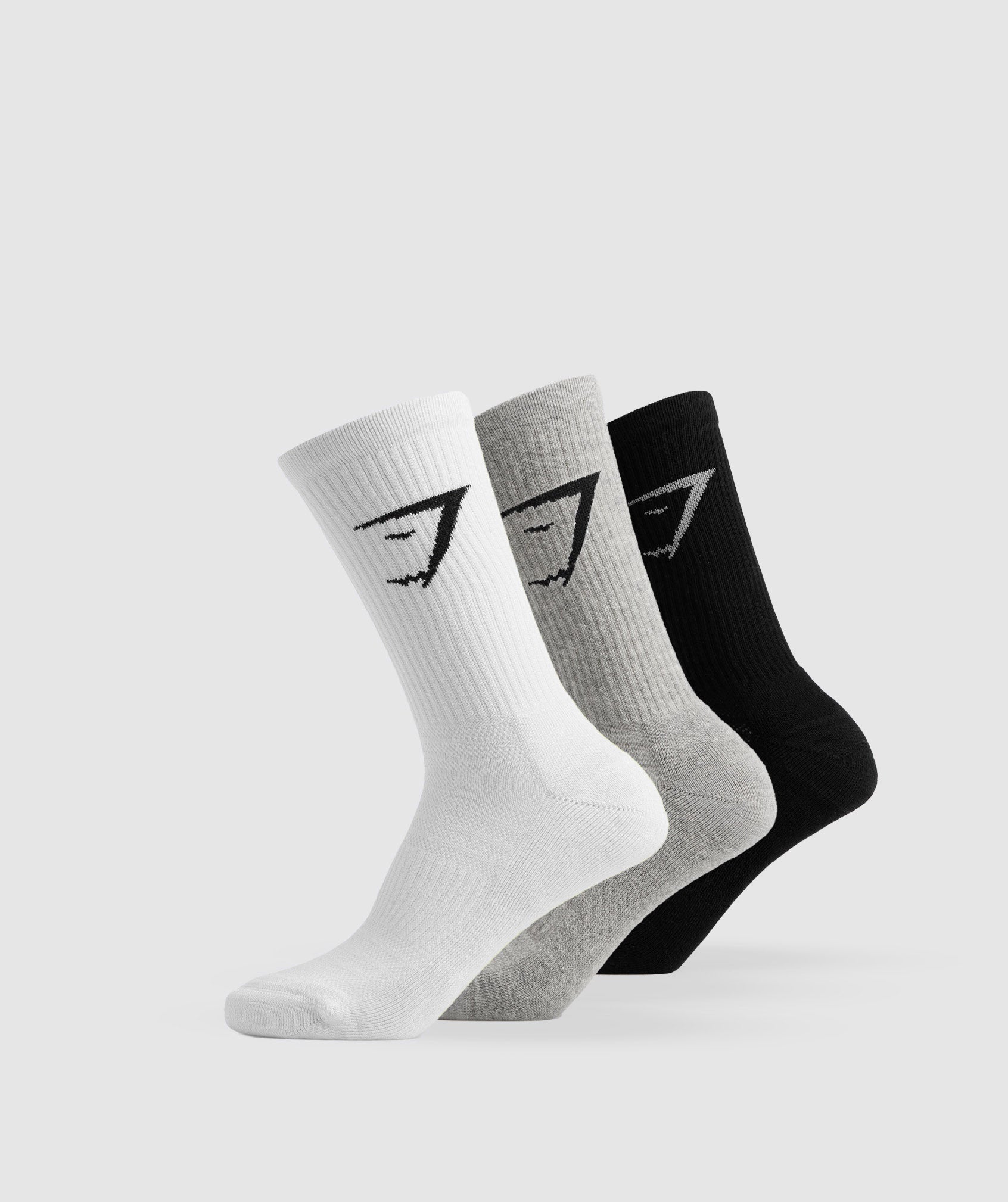 Gymshark Crew Socks 3pk